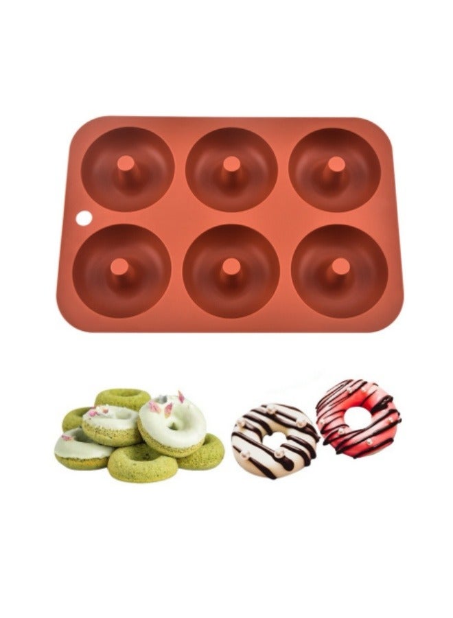 Donut Cookie Mold Silicone Cake Mold Oven Baking Tools - Image 1
