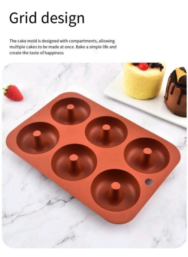 Donut Cookie Mold Silicone Cake Mold Oven Baking Tools - Image 4