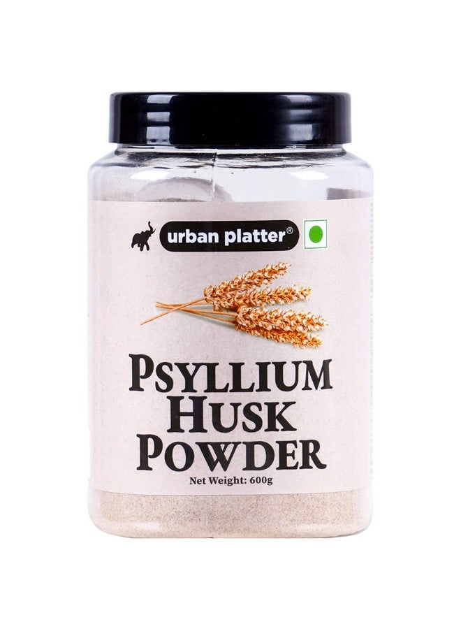 Urban Platter Psyllium Husk Powder (Isabgol Atta), 600g (Rich in Dietary Fibre | Supports Digestive Health | Ideal for Baking & Gut Wellness) - Image 1