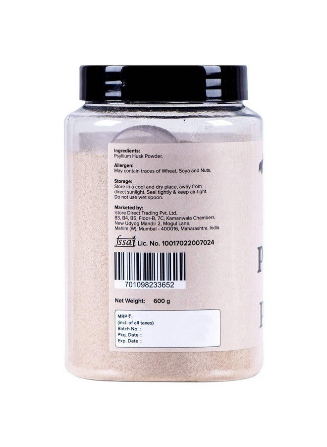 Urban Platter Psyllium Husk Powder (Isabgol Atta), 600g (Rich in Dietary Fibre | Supports Digestive Health | Ideal for Baking & Gut Wellness) - Image 3