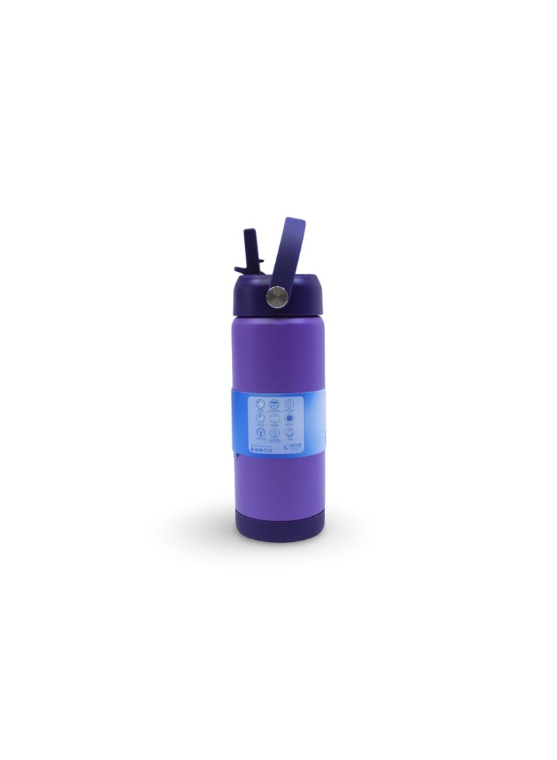 Tank Insulated Stainless Steel Water Bottle 550ml – Grape - Image 4