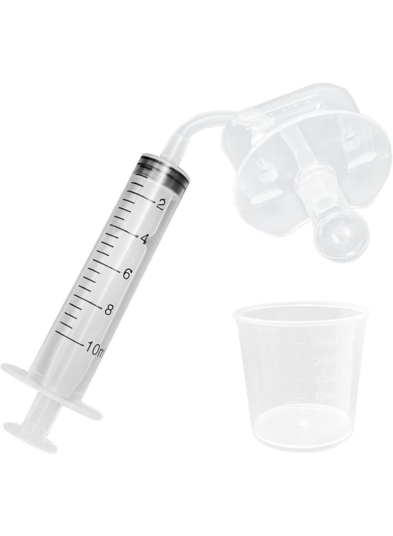 Baby Pacifier Medicine Feeder Set Toddler Syringe Push Type Medicine Feeder Newborn Medicine and Water Feeding Tool - Image 1