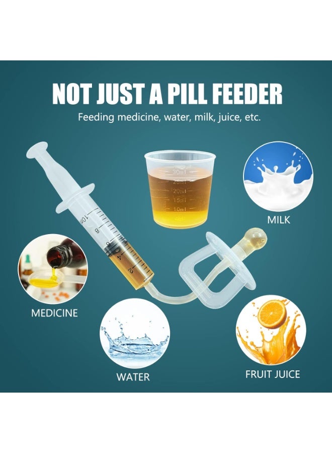 Baby Pacifier Medicine Feeder Set Toddler Syringe Push Type Medicine Feeder Newborn Medicine and Water Feeding Tool - Image 5