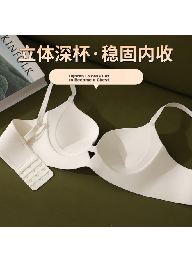 Finseech Lift And Push-up Seamless Bra For Small Shaping And Enhancing, Black, XL - Image 2