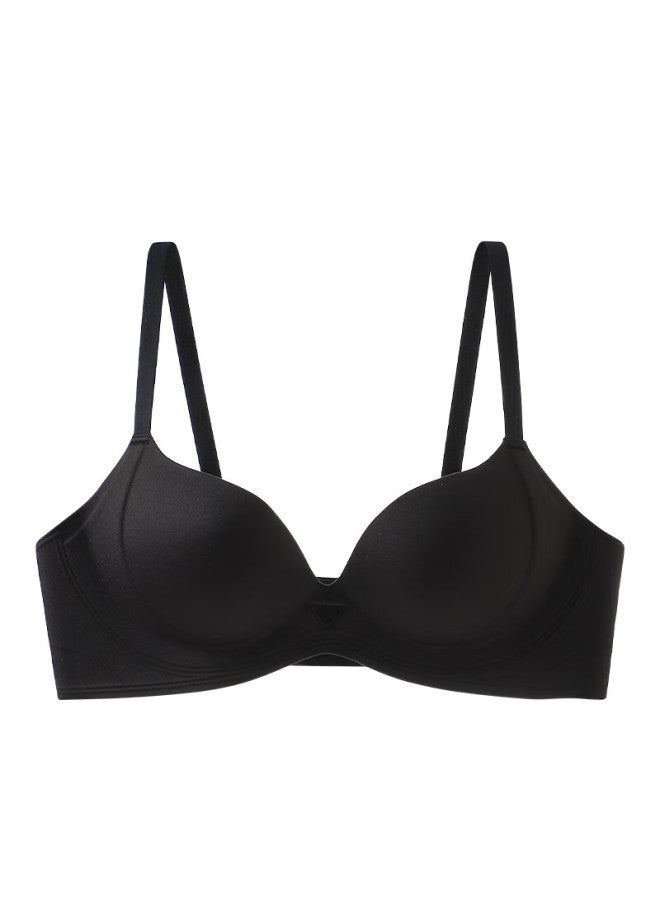 Finseech Lift And Push-up Seamless Bra For Small Shaping And Enhancing, Black, XL - Image 1