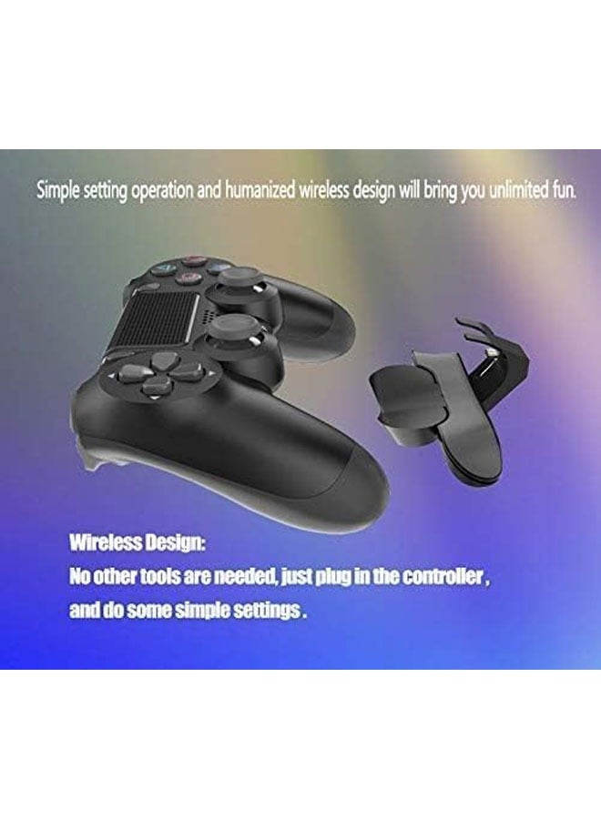 General Boolygo for PS4 Controller, Controller Back Button Attachment, Paddle for PS4, For Elite Pro FPS&TPS Games  - Image 4