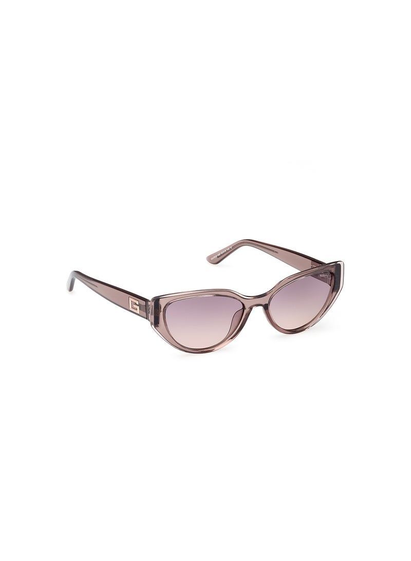 GUESS نظارة شمسية عين القطة للحماية من الأشعة فوق البنفسجية للنساء - GU791059Z52 - مقاس العدسة: 52 ملم - Image 2