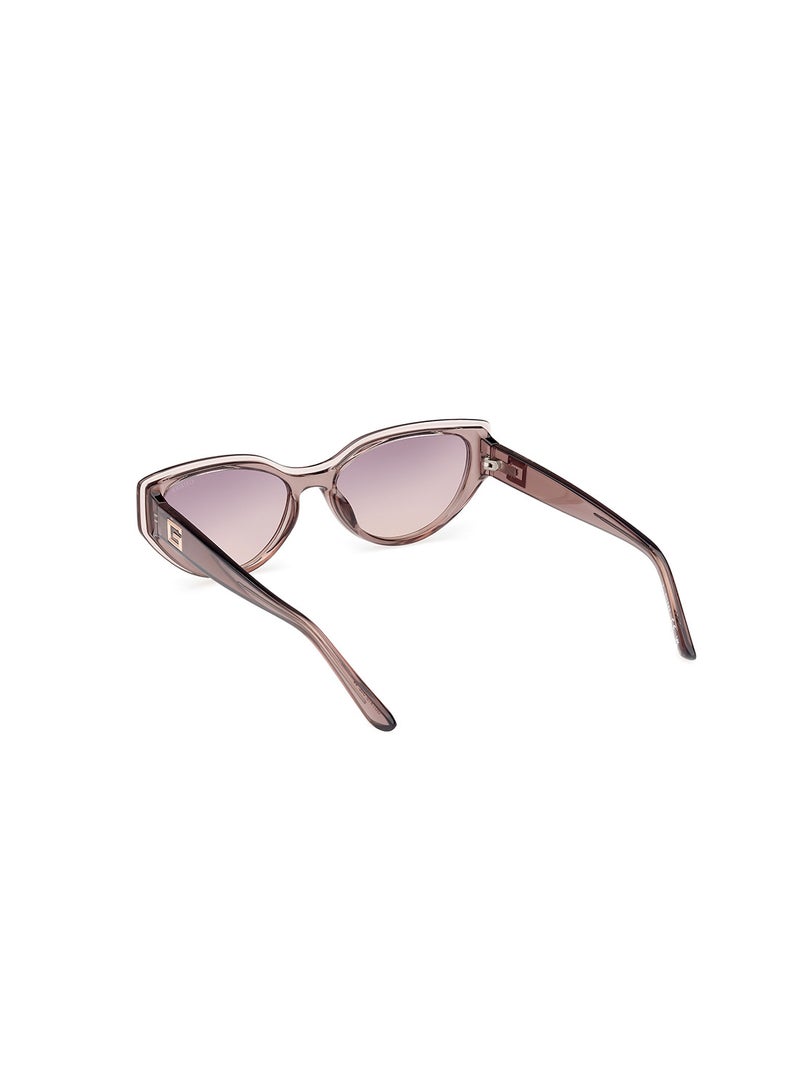 GUESS نظارة شمسية عين القطة للحماية من الأشعة فوق البنفسجية للنساء - GU791059Z52 - مقاس العدسة: 52 ملم - Image 5