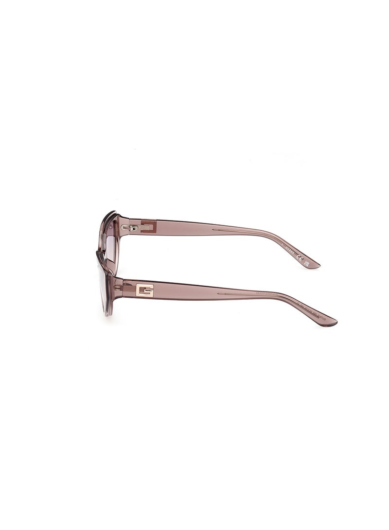 GUESS نظارة شمسية عين القطة للحماية من الأشعة فوق البنفسجية للنساء - GU791059Z52 - مقاس العدسة: 52 ملم - Image 4