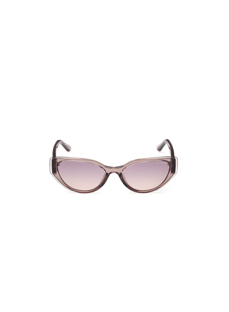 GUESS نظارة شمسية عين القطة للحماية من الأشعة فوق البنفسجية للنساء - GU791059Z52 - مقاس العدسة: 52 ملم - Image 3