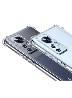 Houmt Xiaomi 12 Pro Clear Case Zero Fingerprints Anti-scratch Back Cover Slim and Soft Bumper TPU Full Coverage Drop Proof for Xiaomi 12 Pro  - Image 2