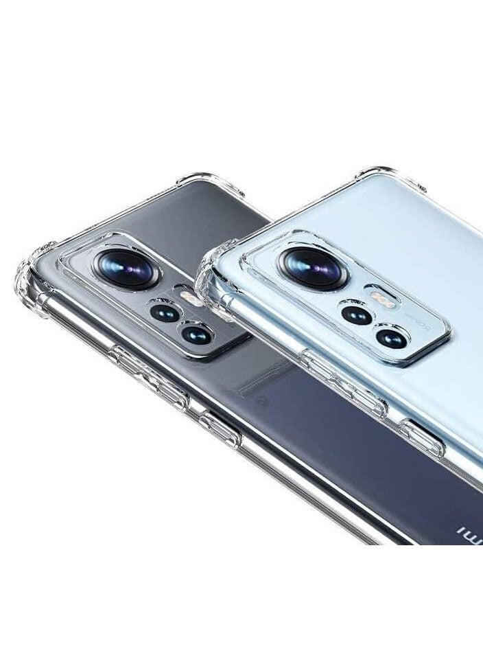 Houmt - Xiaomi 12 Pro Clear Case Zero Fingerprints Anti-scratch Back Cover Slim and Soft Bumper TPU Full Coverage Drop Proof for Xiaomi 12 Pro - Image 1