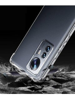 Houmt Xiaomi 12 Pro Clear Case Zero Fingerprints Anti-scratch Back Cover Slim and Soft Bumper TPU Full Coverage Drop Proof for Xiaomi 12 Pro  - Image 3