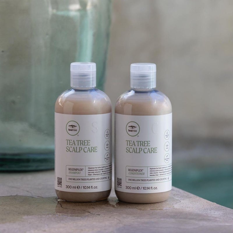 Tea Tree Scalp Care Regeniplex Shampoo, Thickens + Strengthens, For Thinning Hair, 33.8 fl. oz. - Image 2