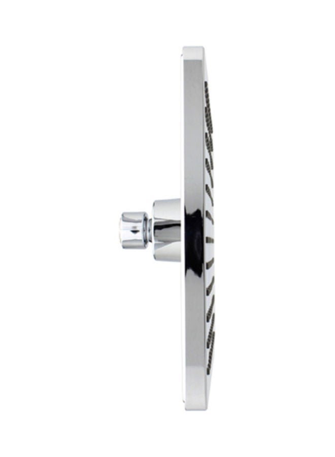 NIBEMINENT Adjustable Square Rain Showerhead Silver 8inch - Image 2