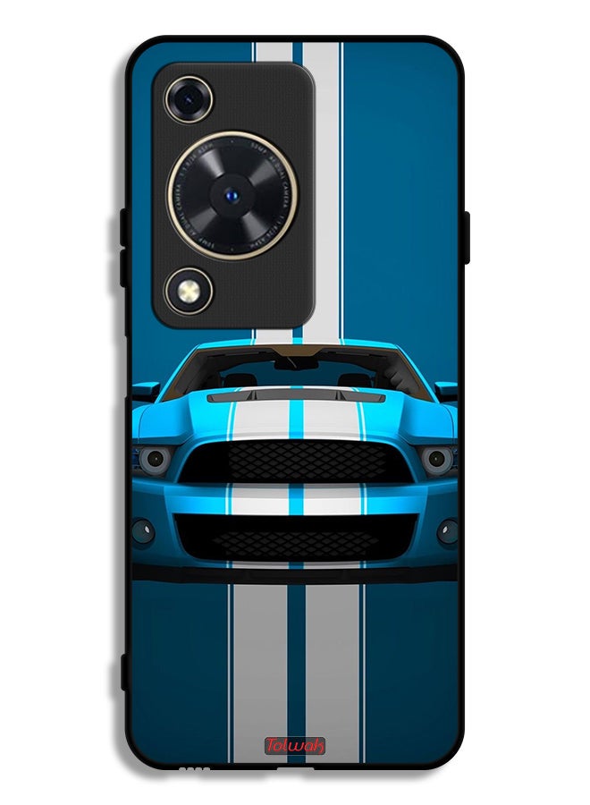 Tolwak Huawei Nova Y63 Protective Case Cover Car Abstract Art