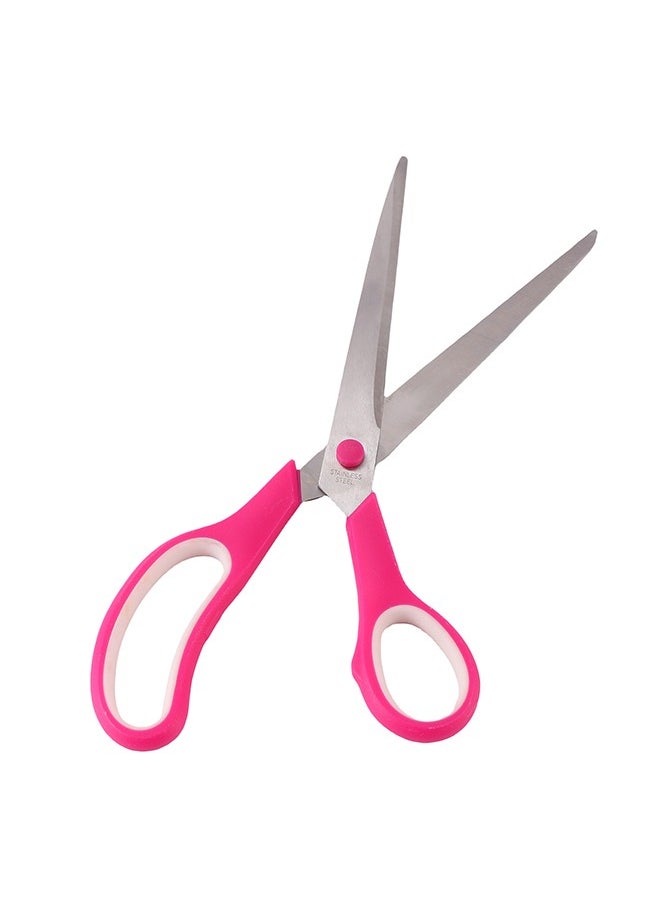 LAWAZIM - Scissors -10.5inch Mix Color- Lightweight Ambidextrous Sharp Cutting Tool Utility Scissors with Pointed Tip - Office Household Sewing Fabric Tailoring Embroidery Crafting Stationery and School - Image 1