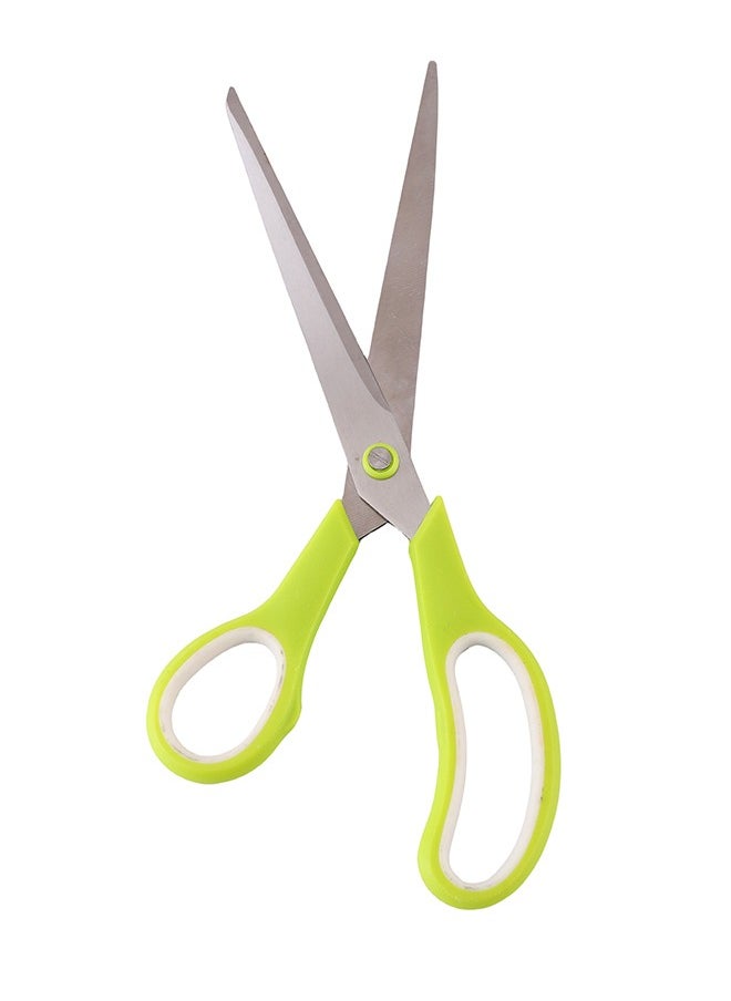 LAWAZIM - Scissors -10.5inch Mix Color- Lightweight Ambidextrous Sharp Cutting Tool Utility Scissors with Pointed Tip - Office Household Sewing Fabric Tailoring Embroidery Crafting Stationery and School - Image 1