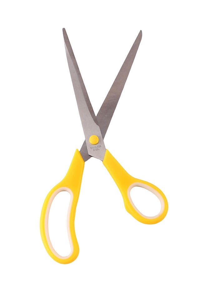 LAWAZIM - Scissors -10.5inch Mix Color- Lightweight Ambidextrous Sharp Cutting Tool Utility Scissors with Pointed Tip - Office Household Sewing Fabric Tailoring Embroidery Crafting Stationery and School - Image 1