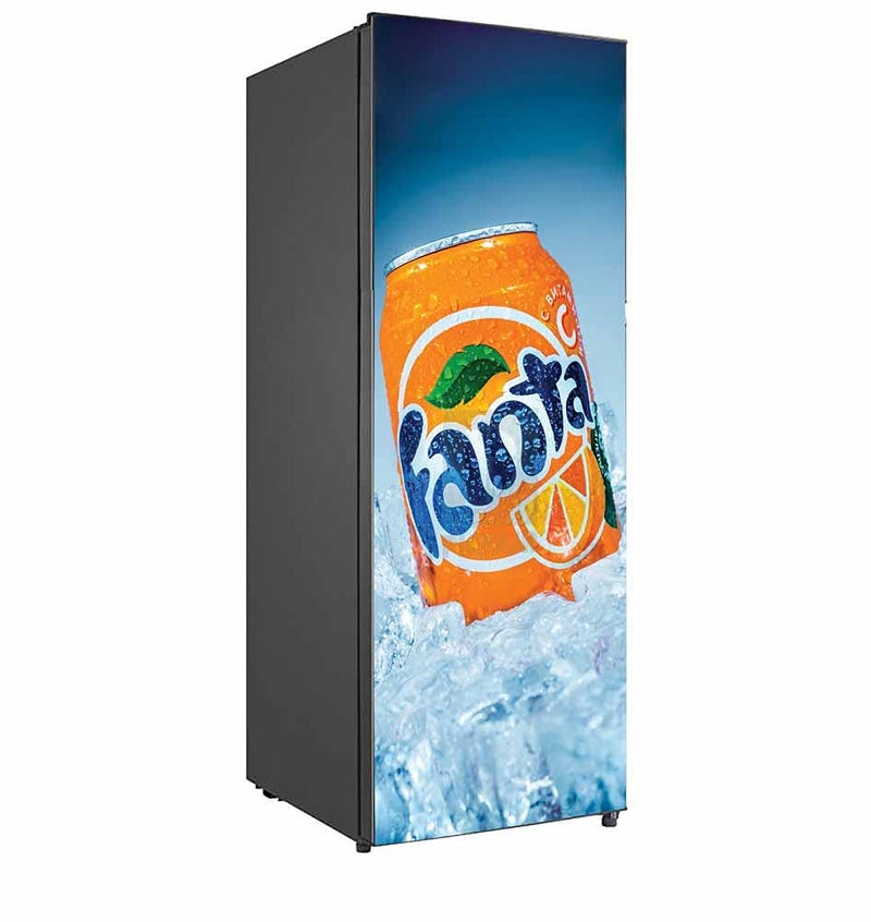 wallpics Fanta Fridge Sticker Skin Fully Waterproof Vinyl Sticker 60 cm X 160 cm frs2083