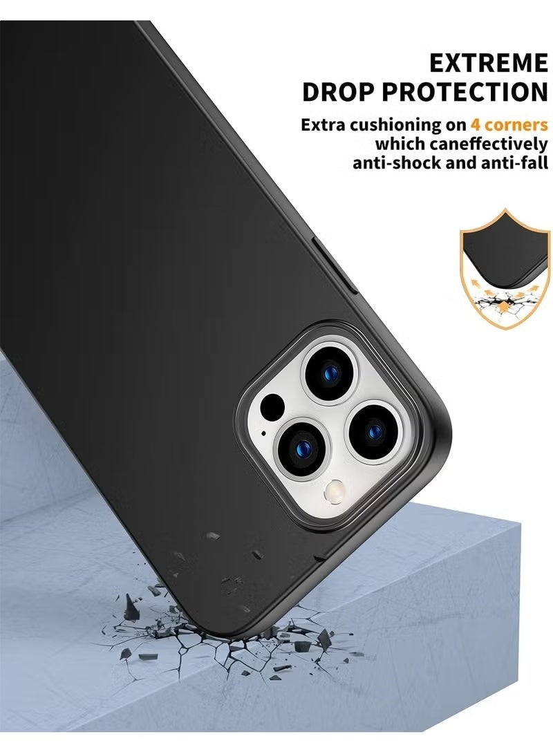 UMIXPRO Designed for iPhone 16 Pro Max Case Silicone Ultra Slim Shockproof Phone Case with Soft Anti Scratch Microfiber Lining Enhanced Camera Protection Phone Case for 16 Pro Max - Image 2