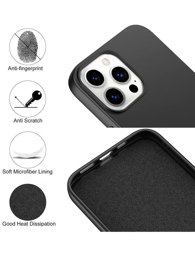 UMIXPRO Designed for iPhone 16 Pro Max Case Silicone Ultra Slim Shockproof Phone Case with Soft Anti Scratch Microfiber Lining Enhanced Camera Protection Phone Case for 16 Pro Max - Image 4