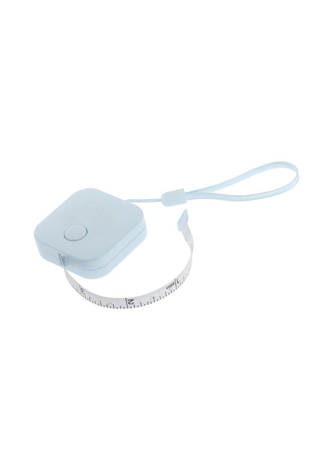 Generic Mini Pocket Size Measurement Tape, Square shape Keychain  - Image 1
