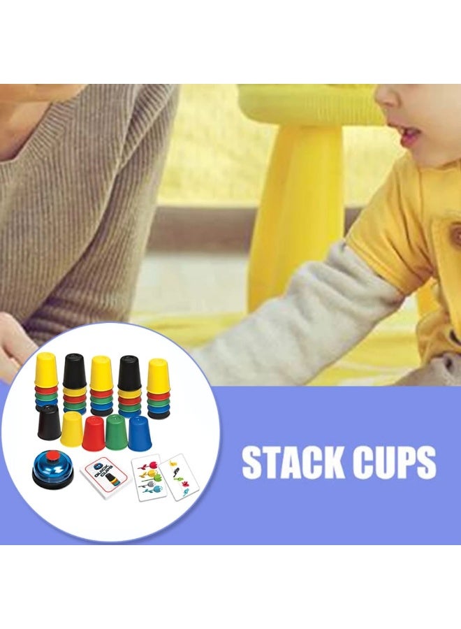 Quick 3in1 Quick Cups game to develop concentration and reflexes for kids - Image 3