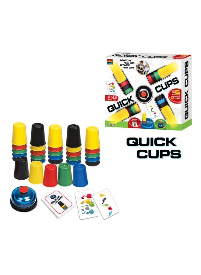 Quick 3in1 Quick Cups game to develop concentration and reflexes for kids - Image 2