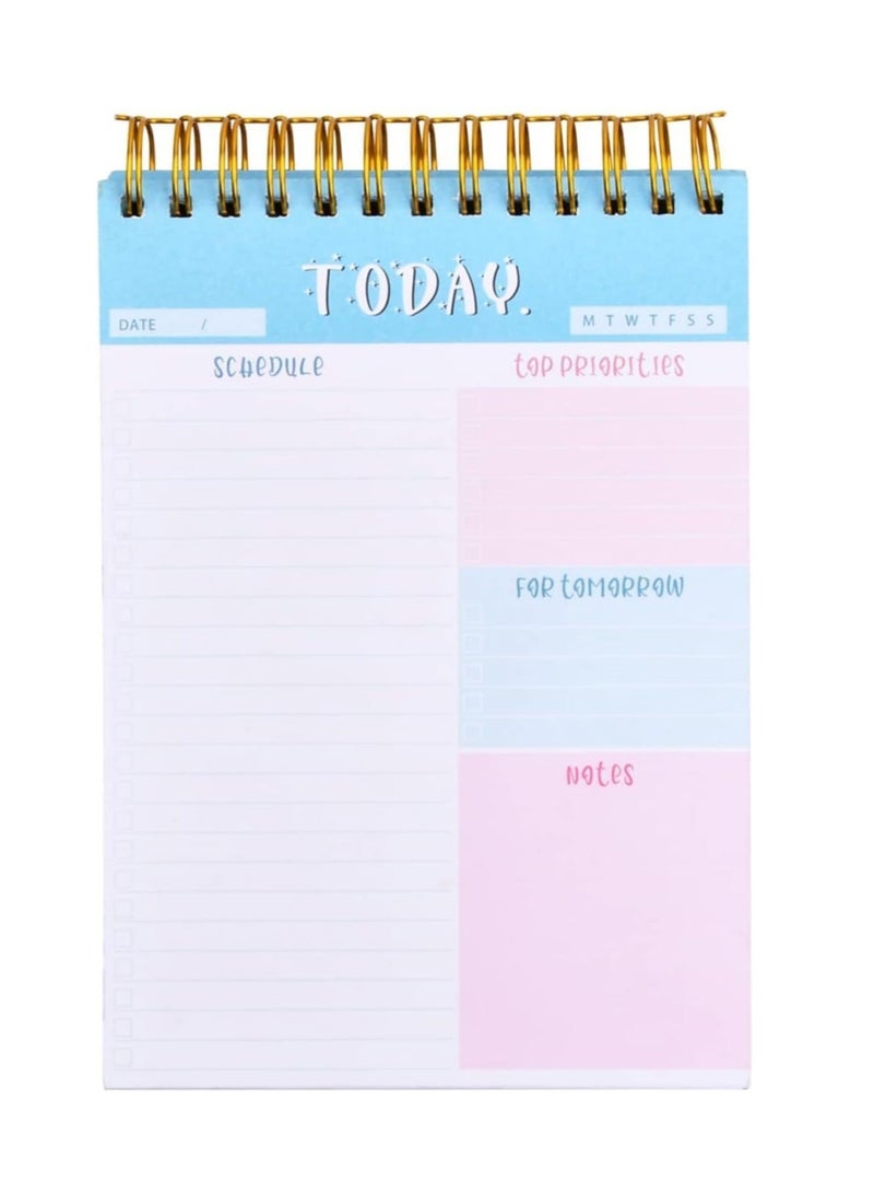 Captaintech To Do List Notepad Weekly Agenda Planning Pad Office Supplies Checklist Productivity Note Pad for Work and Personal Organized - Image 1