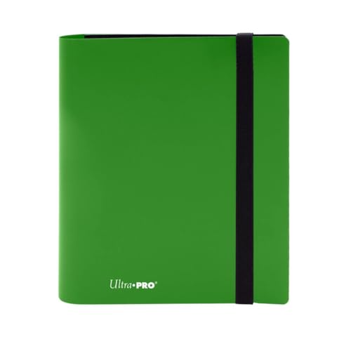 ألترا برو Ultra Pro - Eclipse 4 Pocket Pro Binder - Lime Green - Image 2