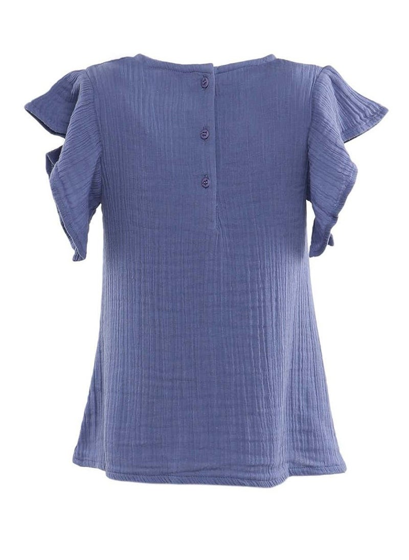 Bunai Bunai Root Collection Blue Top TP09002  - Image 3