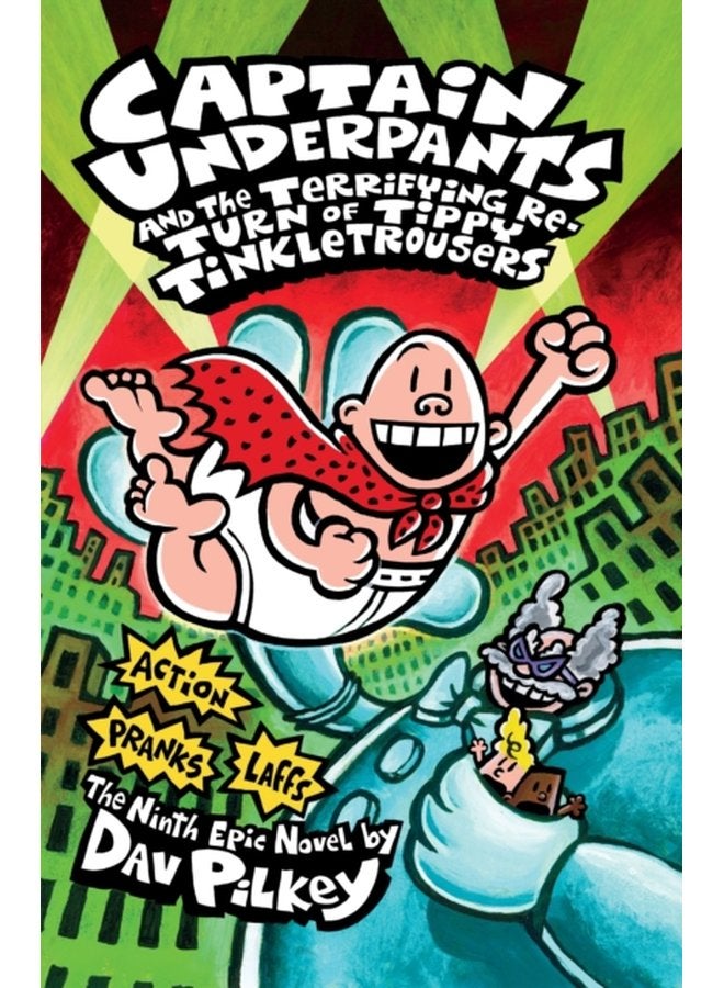 Captain Underpants and the Terrifying Return of Tippy Tinkletrousers - Paperback