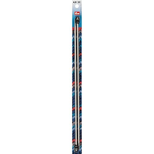 Prym 14" Single Point Aluminum Knitting Needles, 4mm - Image 1