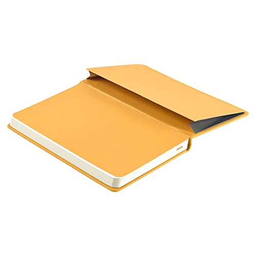 Leatherpress Classic Leather Notebook Writing Journal, Hardcover, Elastic Closure Narrow Ruled Pages, Inspire Collection - Image 3