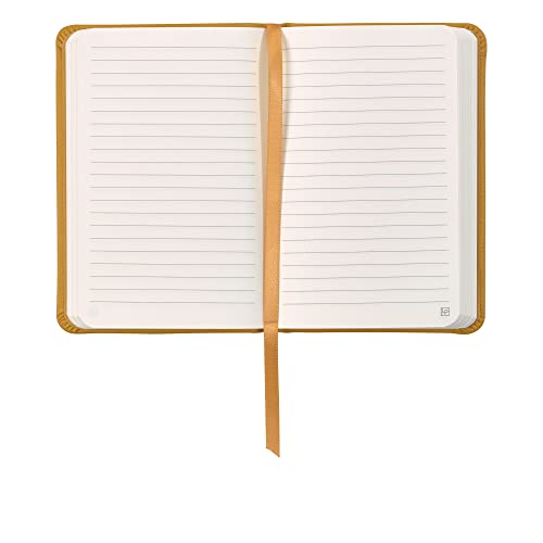 Leatherpress Classic Leather Notebook Writing Journal, Hardcover, Elastic Closure Narrow Ruled Pages, Inspire Collection - Image 2