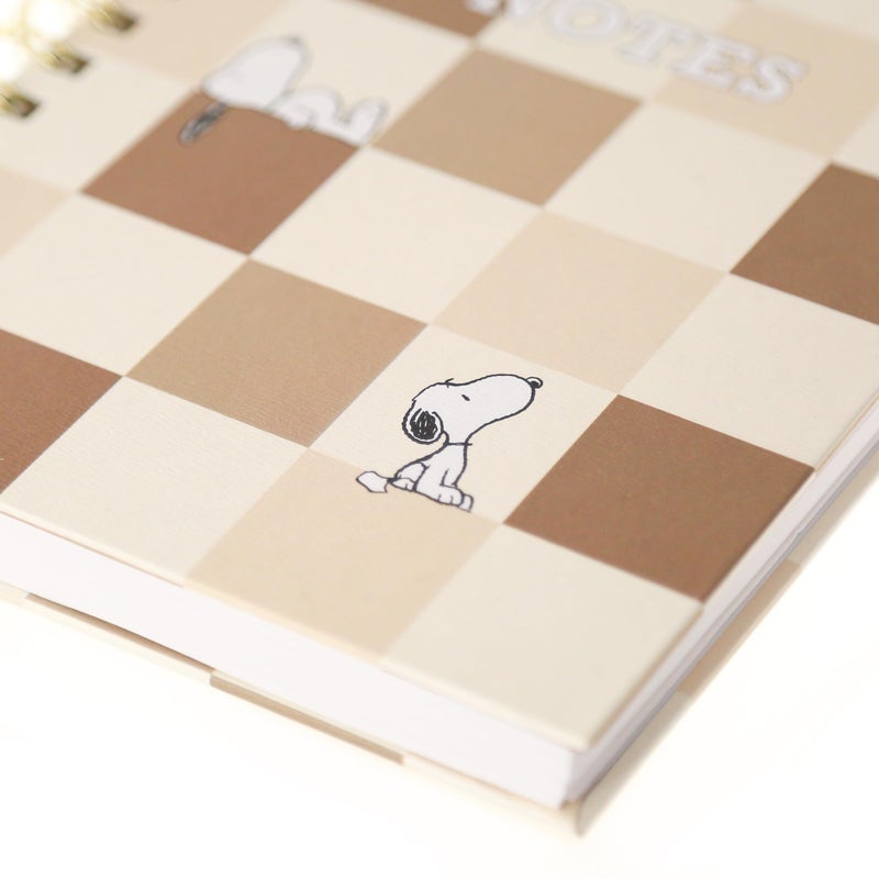 Graphique Snoopy Hardbound Spiral Journal, 160 Ruled Pages Hard Cover Notebook, Diary, Lists, Record Month and Date, Premium Paper, 6â€ x 8â€ - Image 3