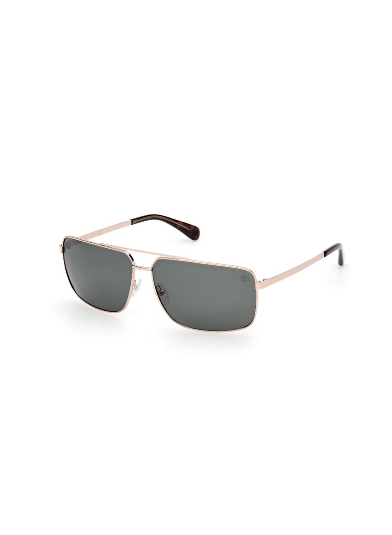 TIMBERLAND FULL RIM MALE NAVIGATOR GOLD METAL SUNGLASSES - Image 1