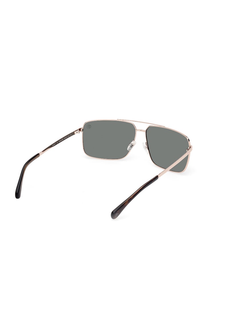TIMBERLAND FULL RIM MALE NAVIGATOR GOLD METAL SUNGLASSES - Image 5