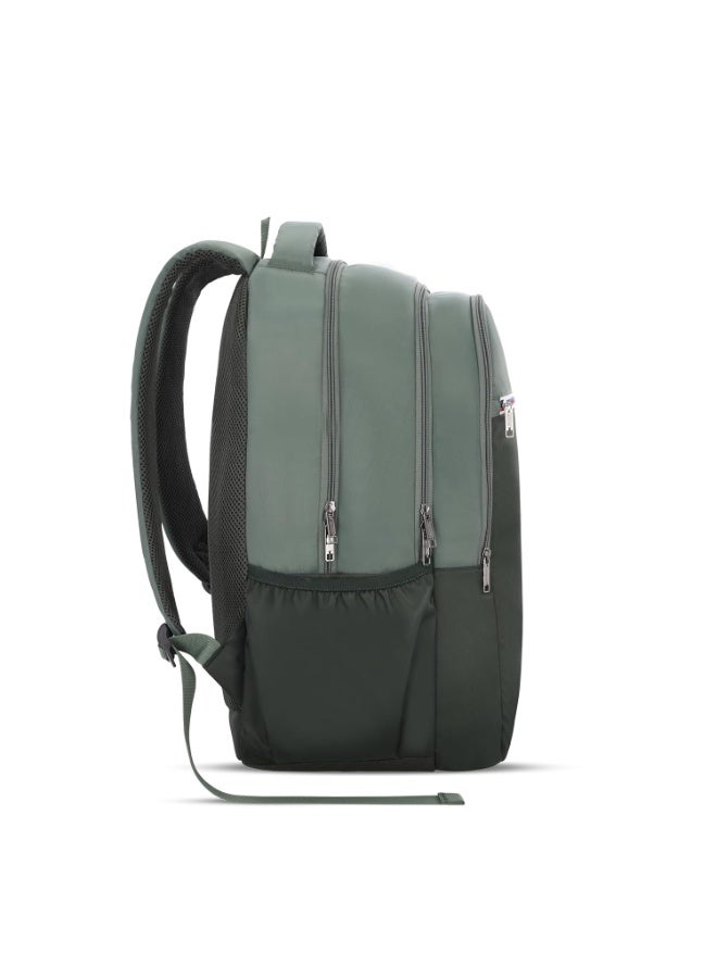 American Tourister Nexa Style 01, Large 3 Compartment Backpack, 36L with Spacious Interiors Bags For School, Office, College, Gift For Men & Women - Olive - Image 5