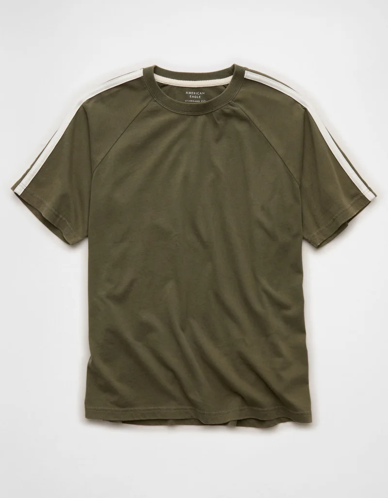 American Eagle AE Standard Fit Raglan T-Shirt