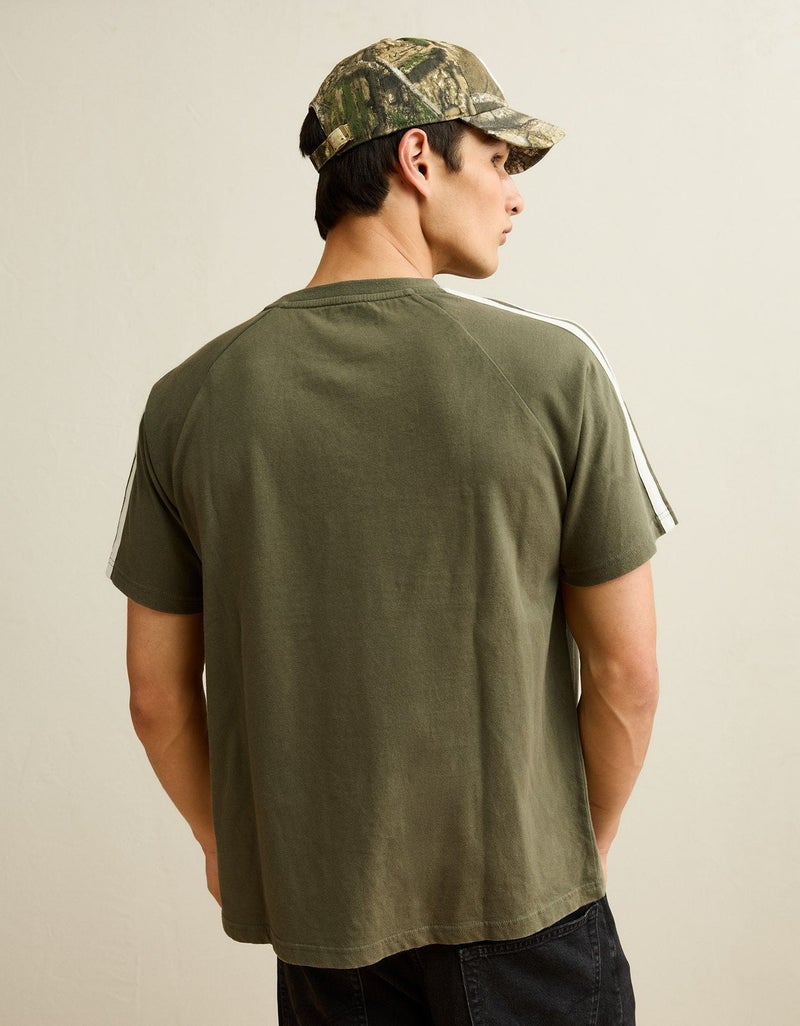 American Eagle AE Standard Fit Raglan T-Shirt - Image 2