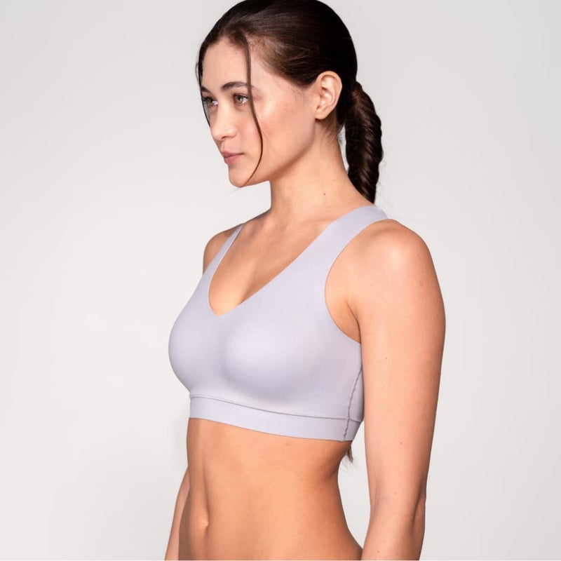 Floatley Cozy Bra Comfort Wirefree Full Coverage Seamless Bra with Embedded Pad for Women Size M - Image 2