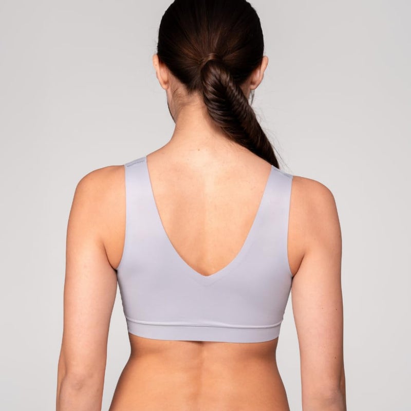 Floatley Cozy Bra Comfort Wirefree Full Coverage Seamless Bra with Embedded Pad for Women Size M - Image 3
