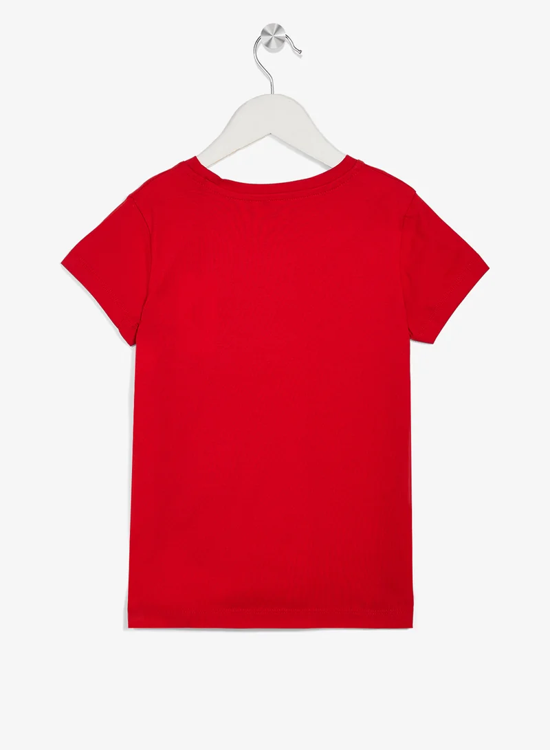 Calvin Klein Jeans Youth logo Crew Neck T-Shirt