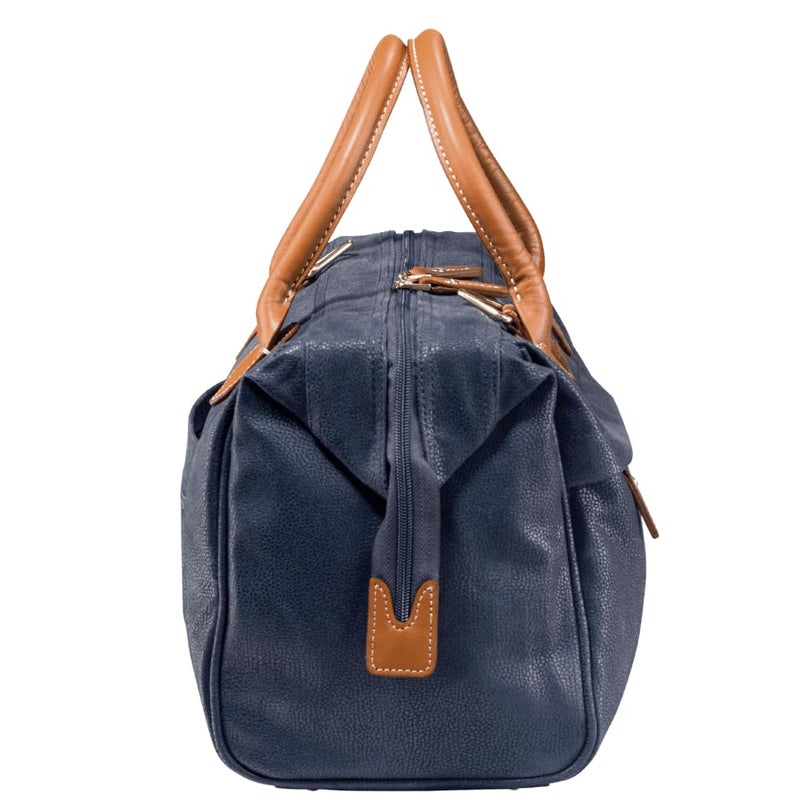 Jump JUMP Uppsala Beauty Doctor Vanity BagNavy BlueCabin32 cms Polysuede Material with Leather Trimmings Carryon Fashion Cosmetic Travel Bag  - Image 3