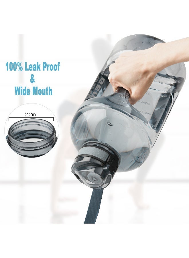 جيمفول زجاجة ماء كبيرة ٣ لتر مع فراشي التنظيف - Image 5