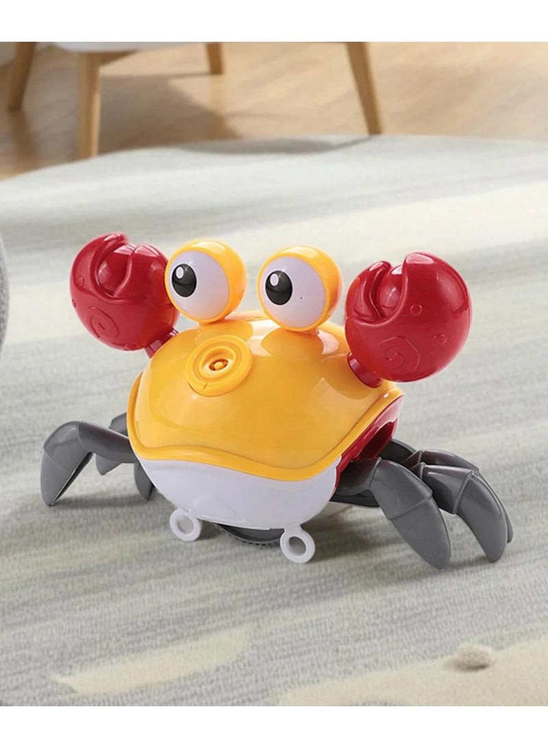 FluBuzzy Yellow Bubble Crab Blaster, Musical Remote Control Toy, Ideal for Kids 3+ - Image 2