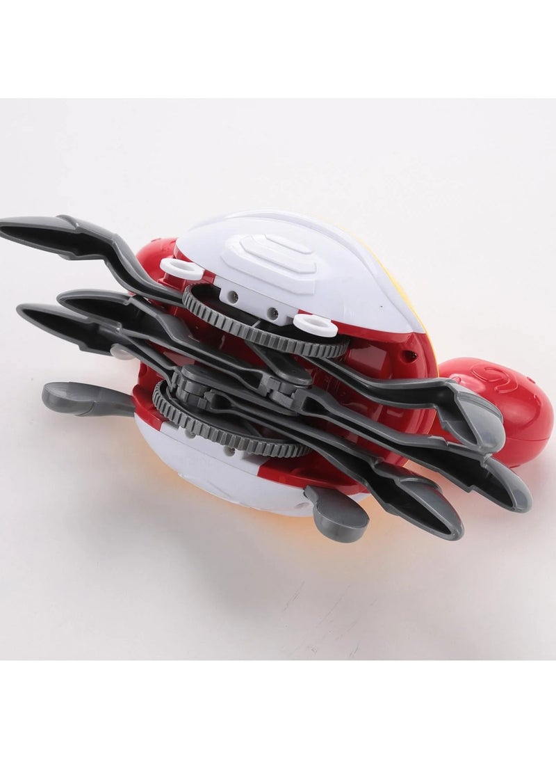 FluBuzzy Yellow Bubble Crab Blaster, Musical Remote Control Toy, Ideal for Kids 3+ - Image 5