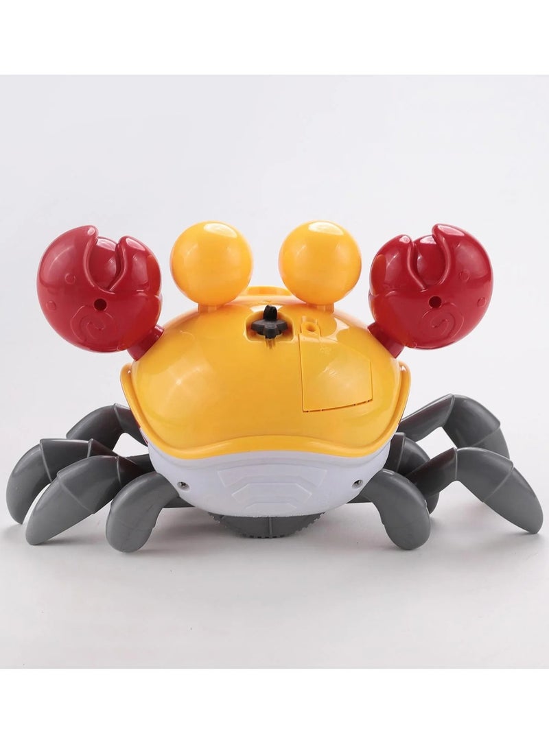 FluBuzzy Yellow Bubble Crab Blaster, Musical Remote Control Toy, Ideal for Kids 3+ - Image 4